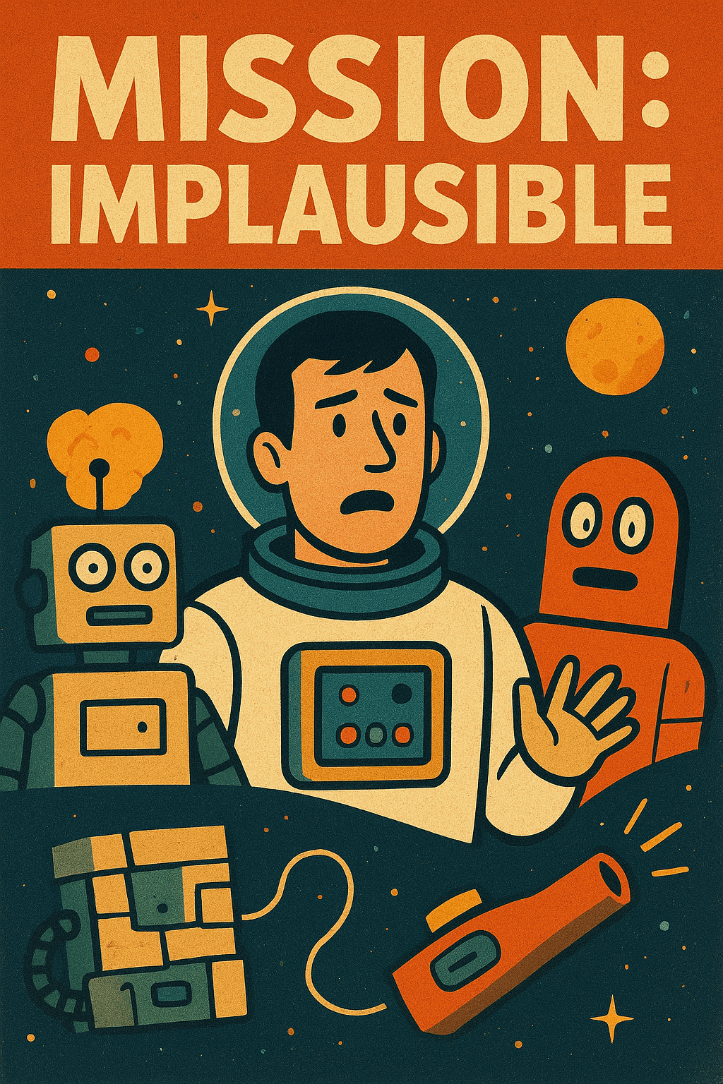 Cover for Mission: Implausible