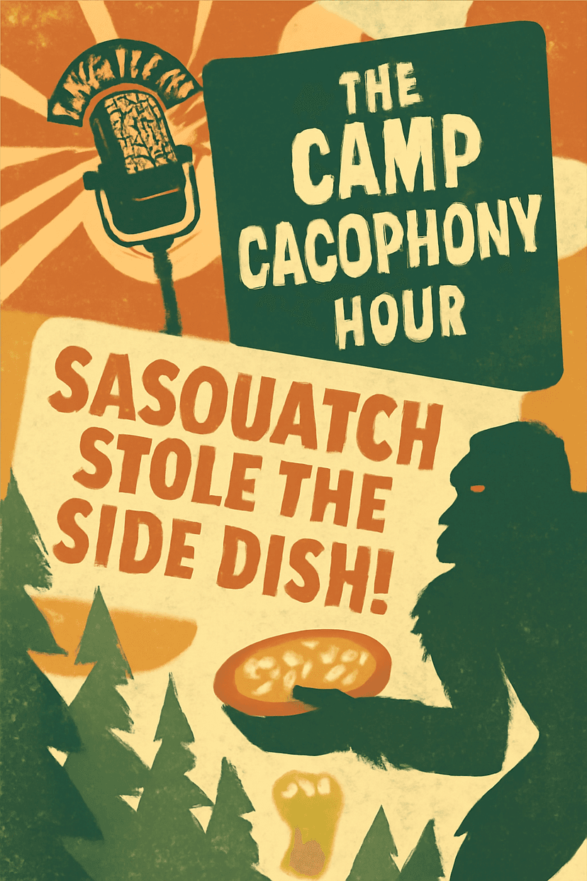 Cover for The Camp Cacophony Hour: Sasquatch Stole the Side Dish!