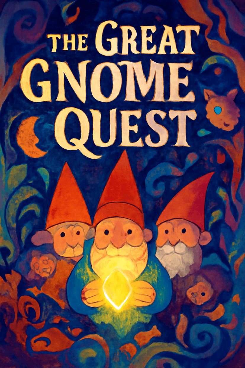 Cover for The Great Gnome Quest: An Interactive Play for Children