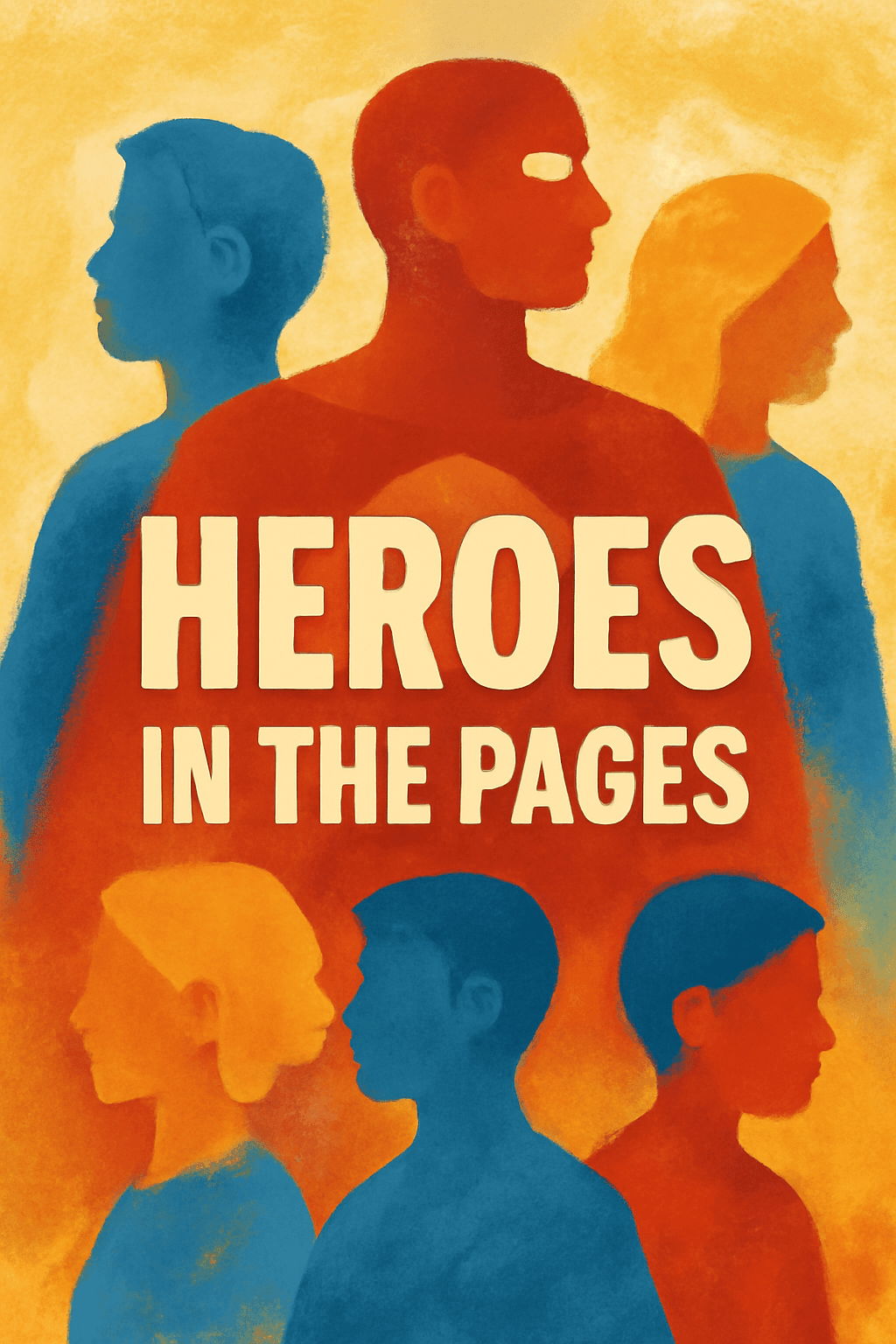 Cover for Heroes in the Pages